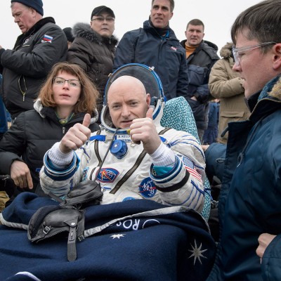  El astronauta Scott Kelly deja la NASA tras pasar un año en el espacio