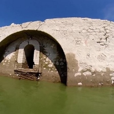  (Video) Templo dominico del siglo XVI resurge entre las aguas de Oaxaca