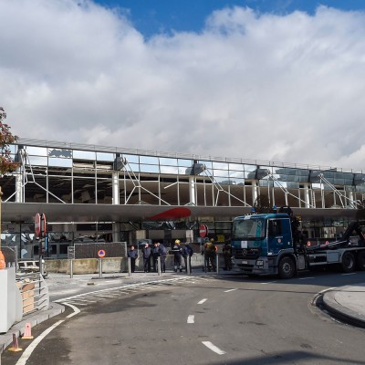  Tardará meses reapertura total del aeropuerto de Bruselas