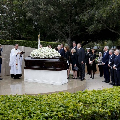  Realizan funerales de la exprimera dama Nancy Reagan