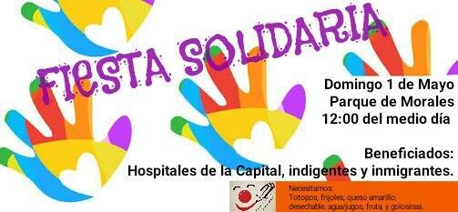  Fiesta solidaria para el que espera, ¡No faltes!