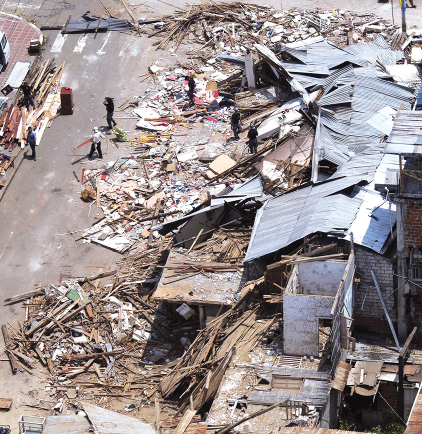  Réplicas alarman a Ecuador; ayer se sintieron dos