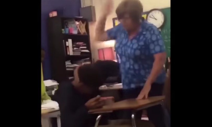  (Video) Indigna video de maestra golpeando a estudiante en Texas; fue arrestada