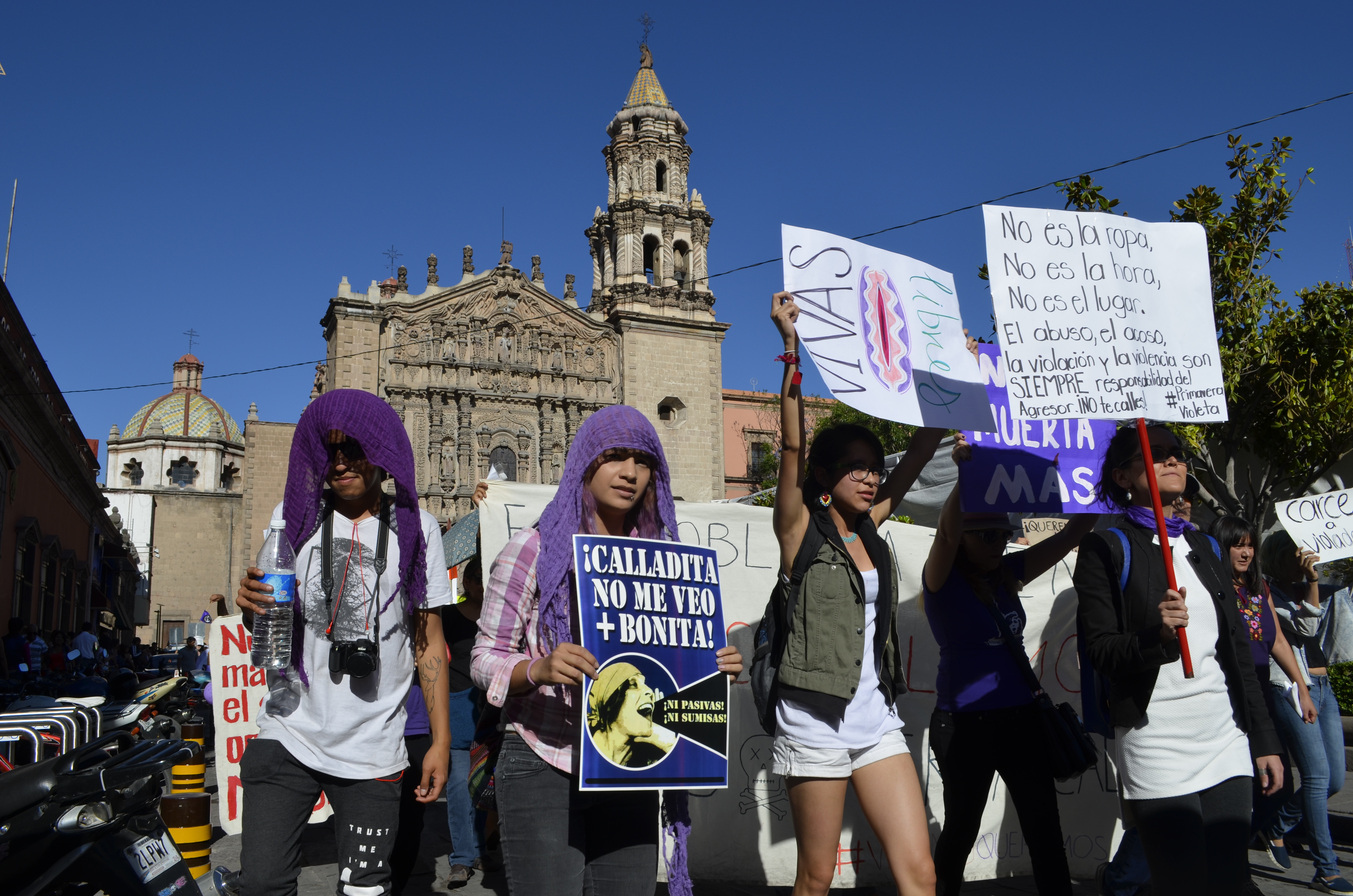  No lastimen a la mujer… o lo van a lamentar