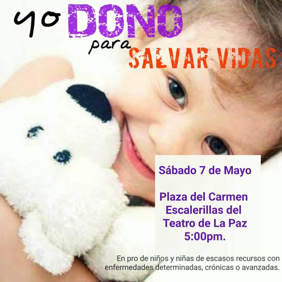  “Yo dono para salvar vidas”, campaña en pro de menores de bajos recursos