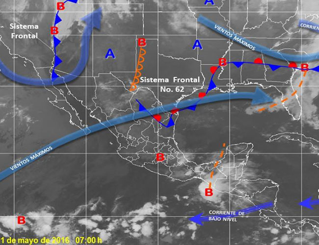  Advierten formación de posibles tornados en Coahuila