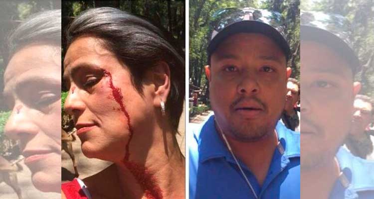  (Videos) Y ahora… #LordPopó golpea a mujer en parque