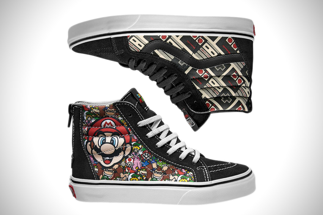  Vans pondrá a la venta tenis de Nintendo