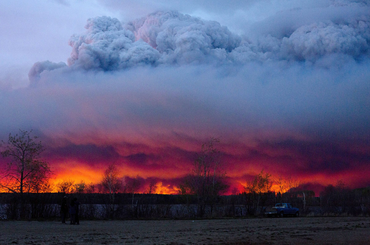  Incendio en Canadá, incontrolable