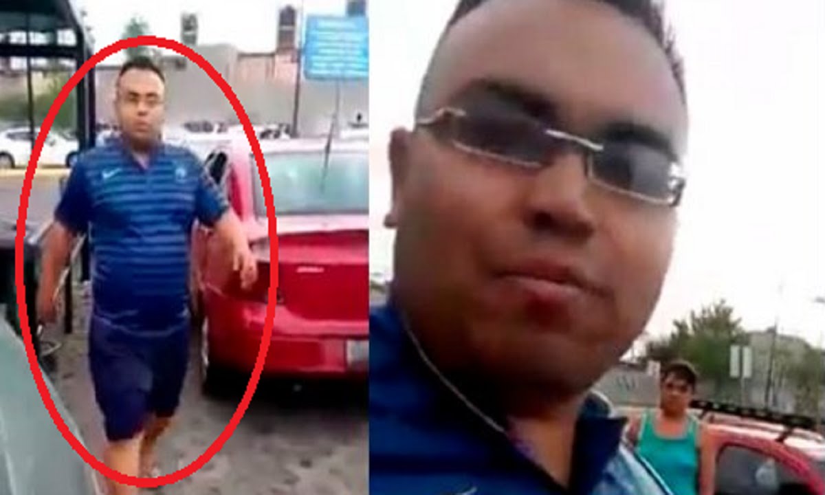  Suspenden a #LordWalmart, policía que golpeó a civil en estacionamiento