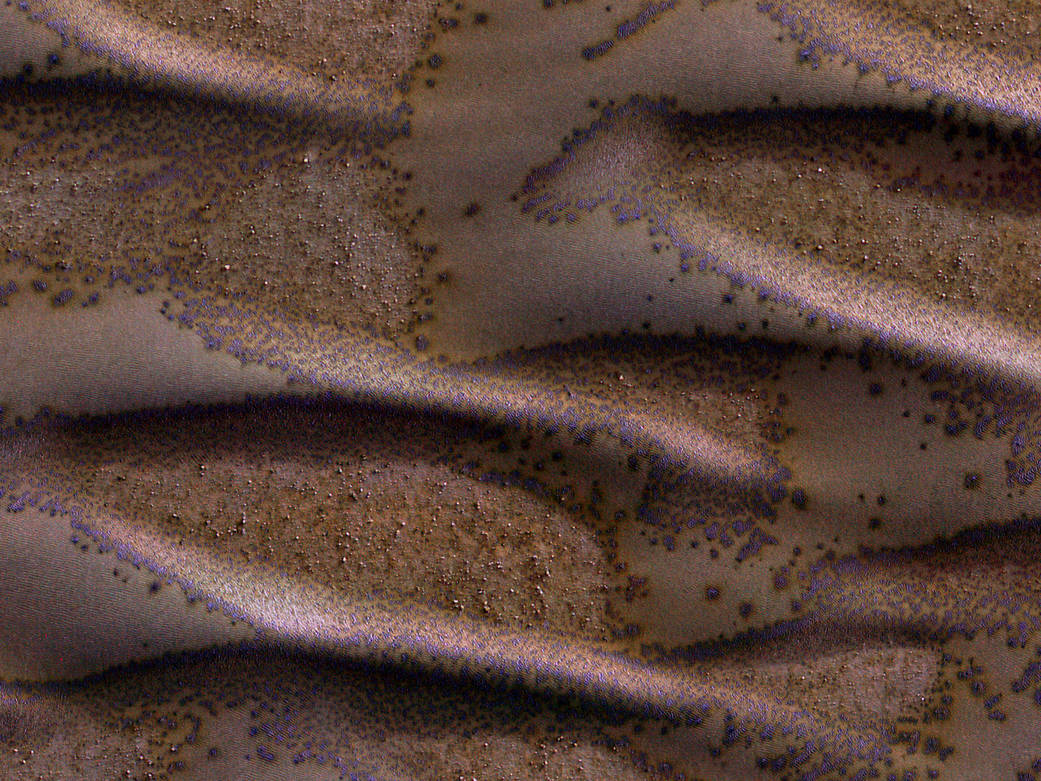  El video de la NASA que muestra cómo son las dunas de Marte