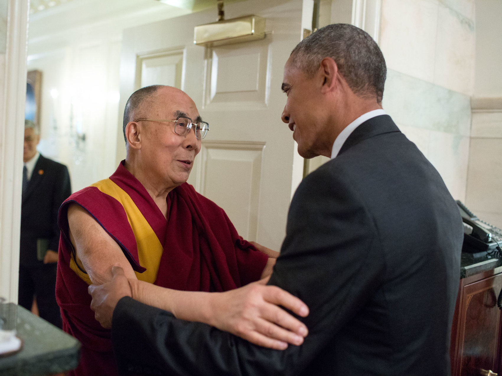  Recibe Obama al Dalai Lama
