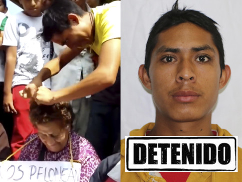  Detienen al que rapó y humilló a maestros en Chiapas