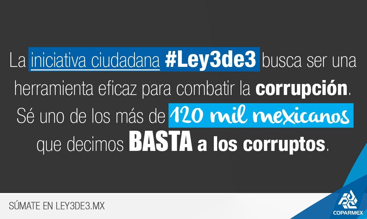  …Y nadie publicó sus #3de3