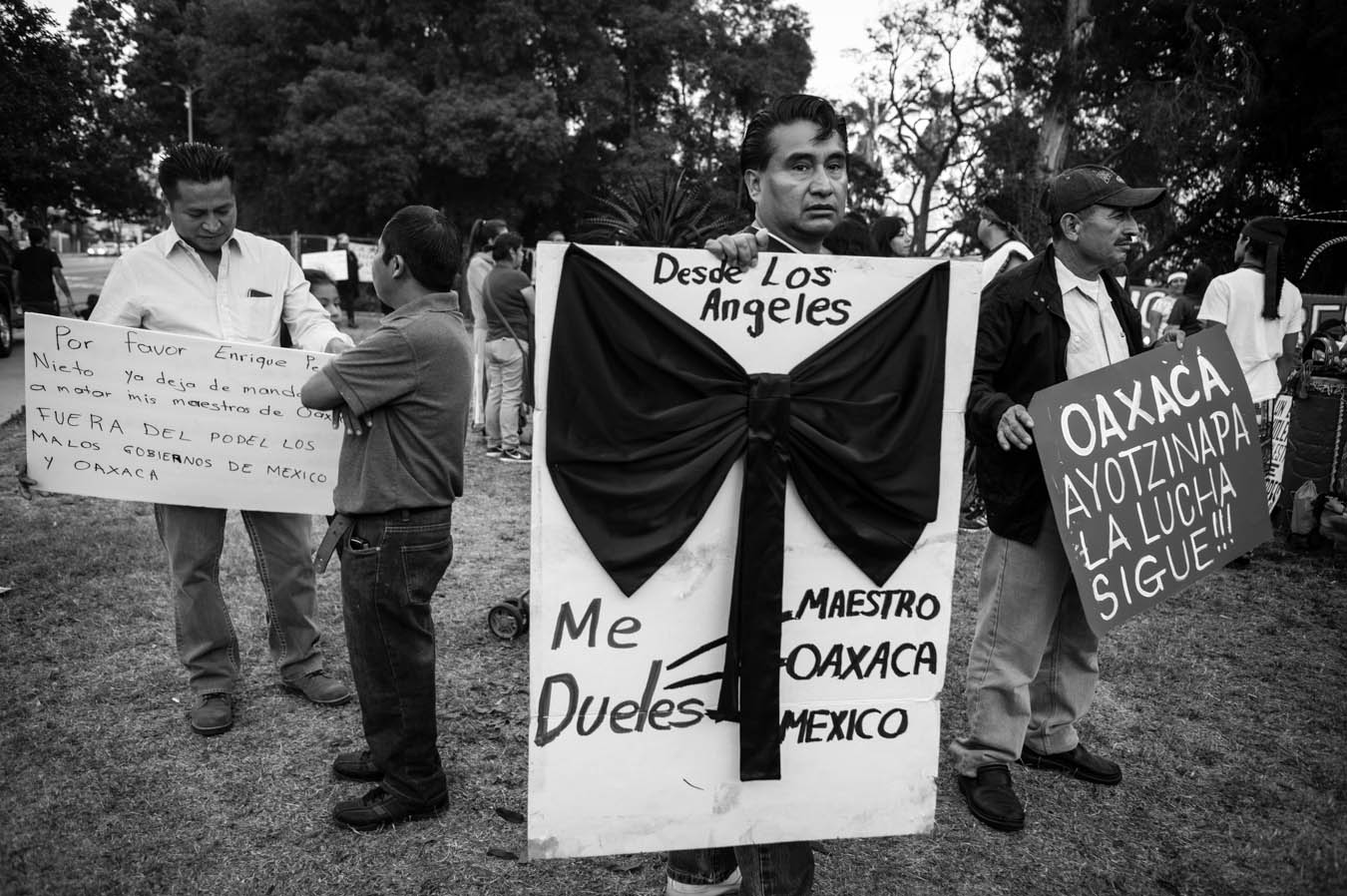  Maestros de EU condenan la represión al movimiento magisterial en México