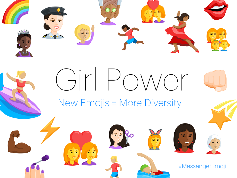  Resalta Facebook a las mujeres con rediseño de emojis