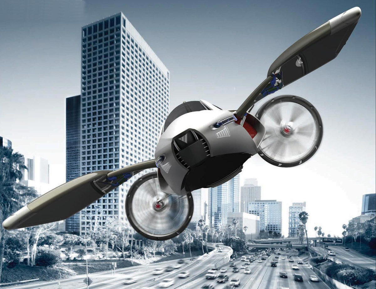  El auto volador sería una realidad gracias al cofundador de Google