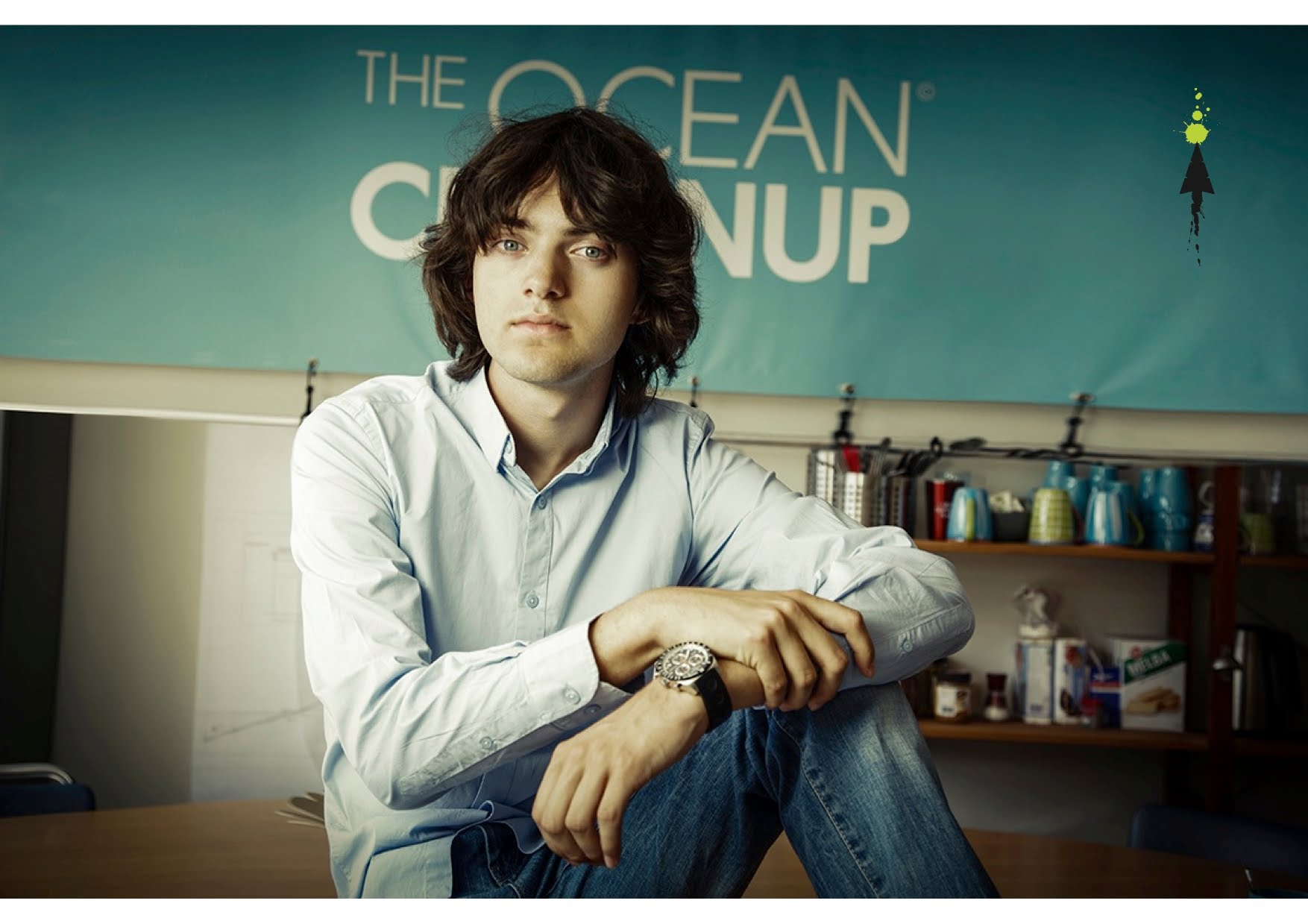  Joven holandés presenta prototipo para limpiar los oceános