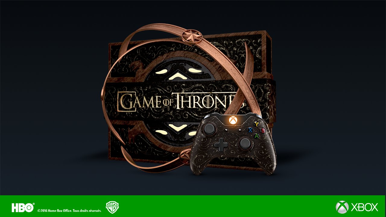 (Video) Xbox One revela consola edición limitada de Game of Thrones