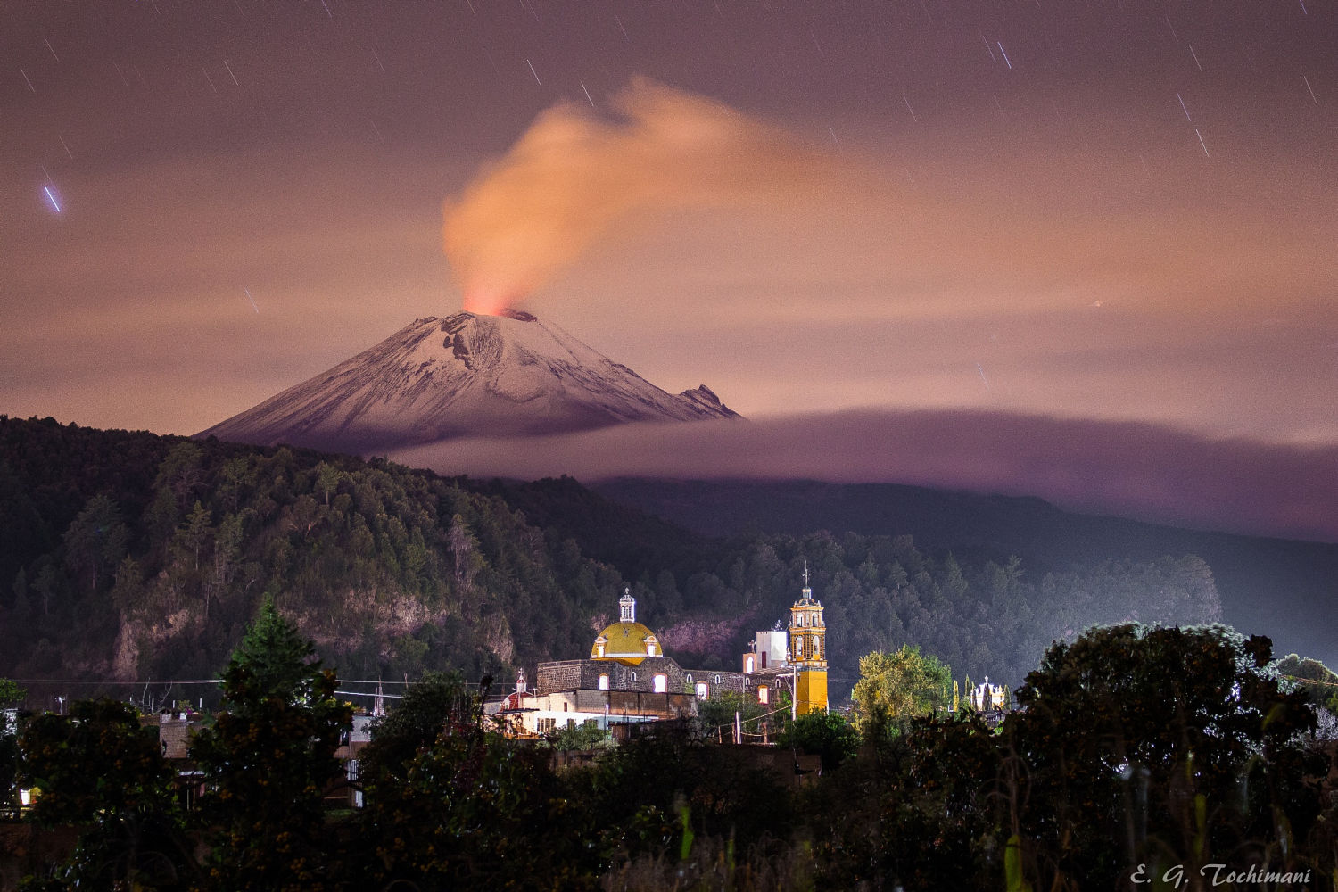  Analizan zona del Popocatépetl desde el espacio