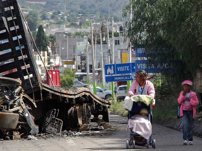  Descartan agresión contra niños en Nochixtlán