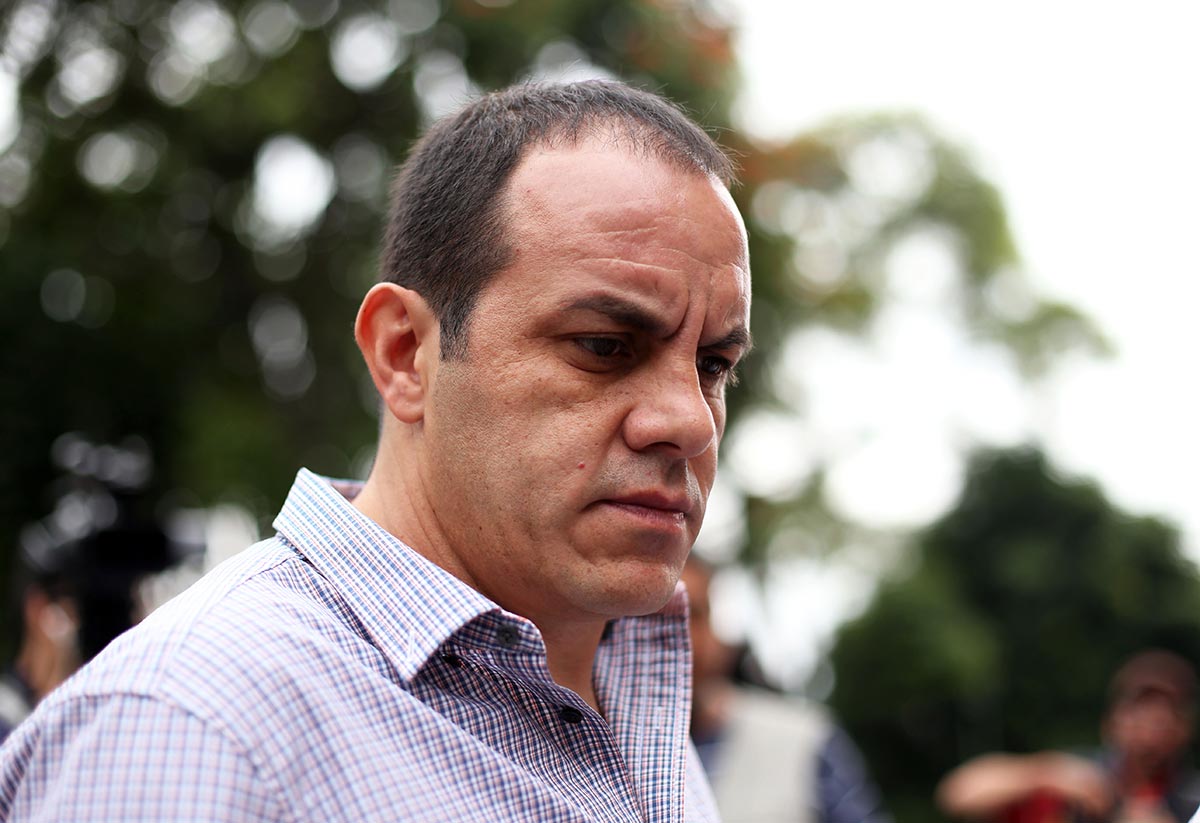  Cuauhtémoc Blanco no gobierna en Cuernavaca, acusa su propio partido