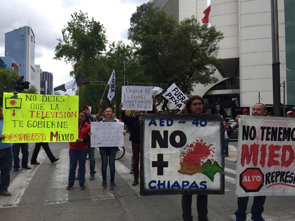  Niegan que detrás de CNTE esté la guerrilla