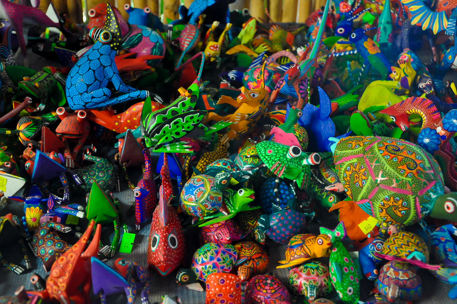  Alebrijes, un atractivo más de la Guelaguetza