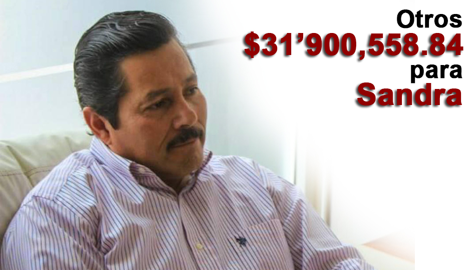 Pagó Gallardo otros $31.9 millones a Sandra