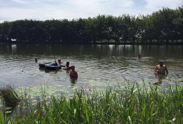  Familias buscan a sus desaparecidos en lagunas de Veracruz