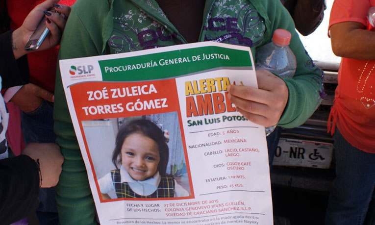  “Alerta Ámber, efectiva al 100%”, ¿Y la niña Zoe?; No hemos podido encontrarla, dice Procurador