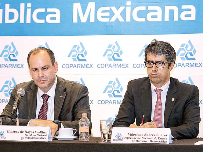  Coparmex exige uso de la fuerza; “es momento de parar a la CNTE”