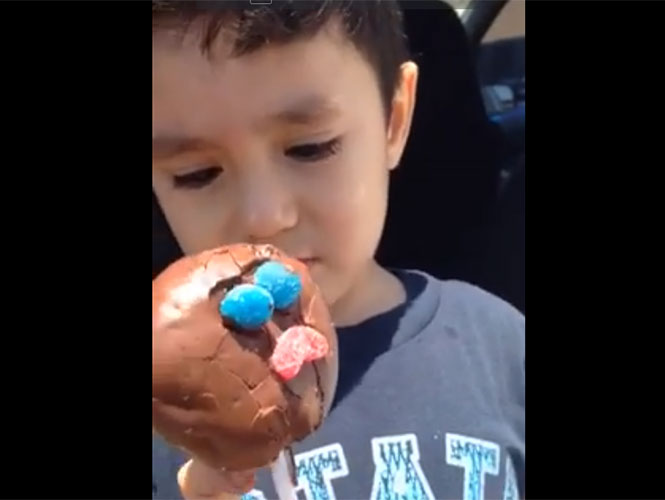  (Video) Pequeño se vuelve viral al salirle ‘Paleta Payaso’ triste; empresa le envía mensaje