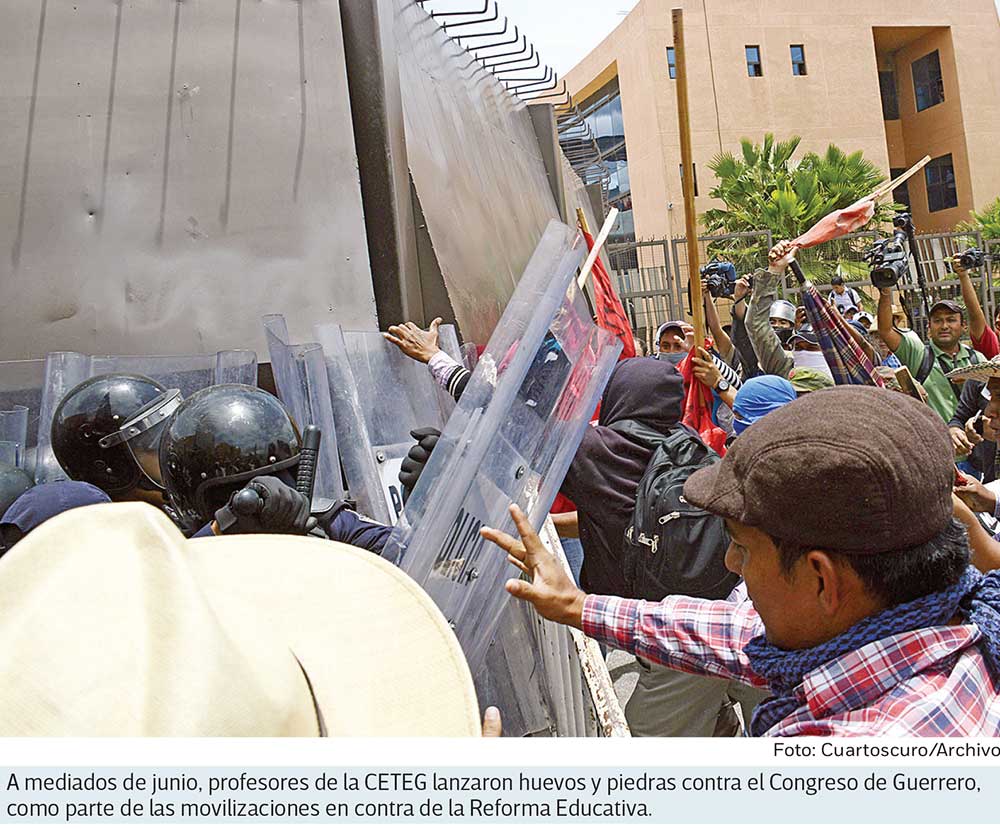  CNTE radicaliza sus acciones; lanza amago a la Coparmex