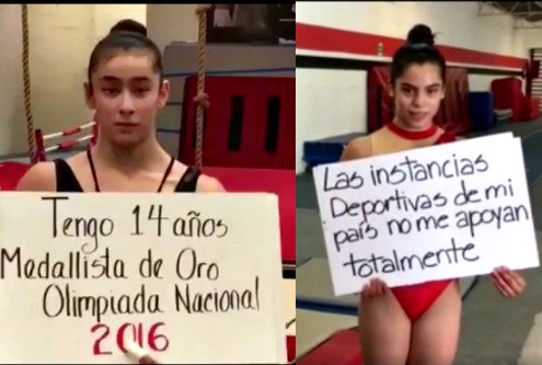  Gimnastas mexicanas reclaman apoyo para llegar a Tokio 2020