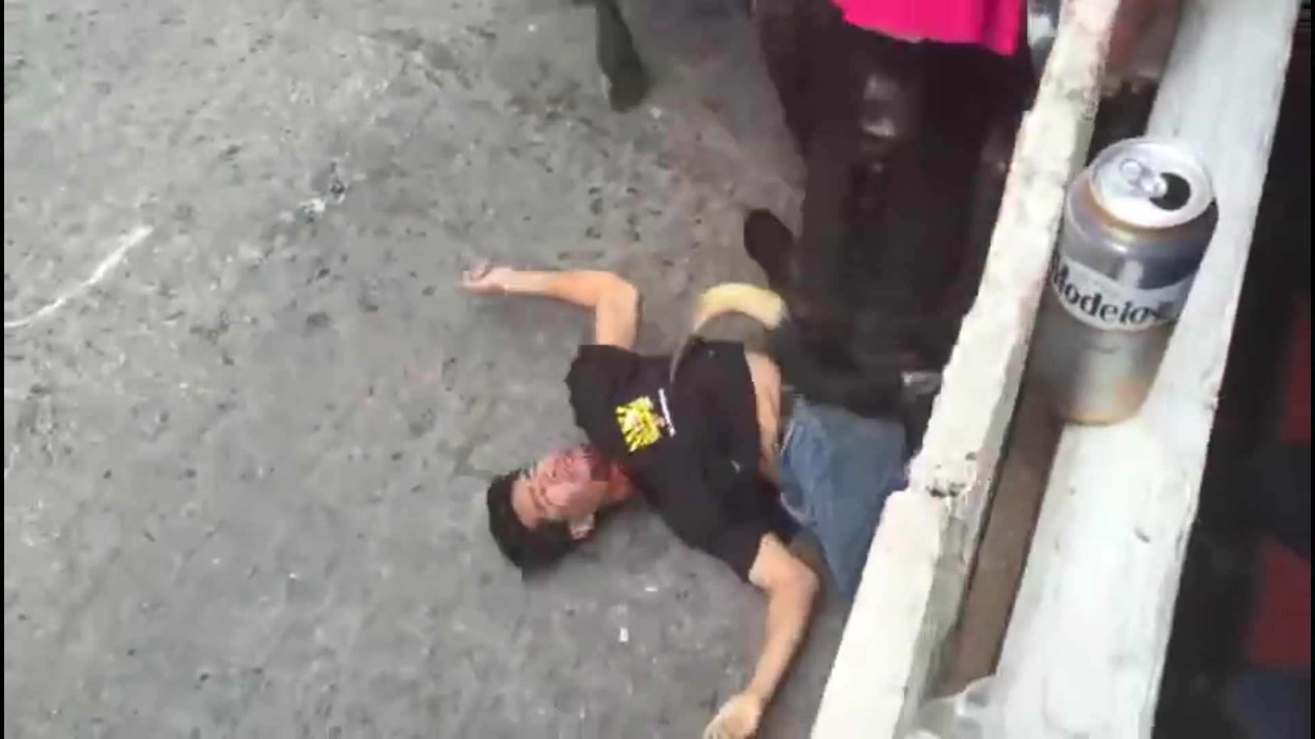  (Video) Cornada en Huamantla deja a hombre en estado de gravedad