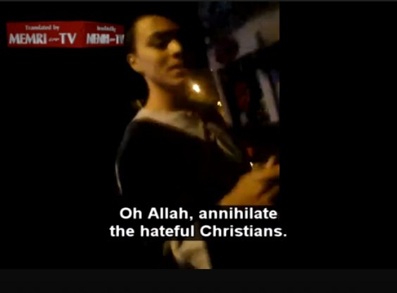  Hombre llama a asesinar cristianos en video grabado en Bélgica