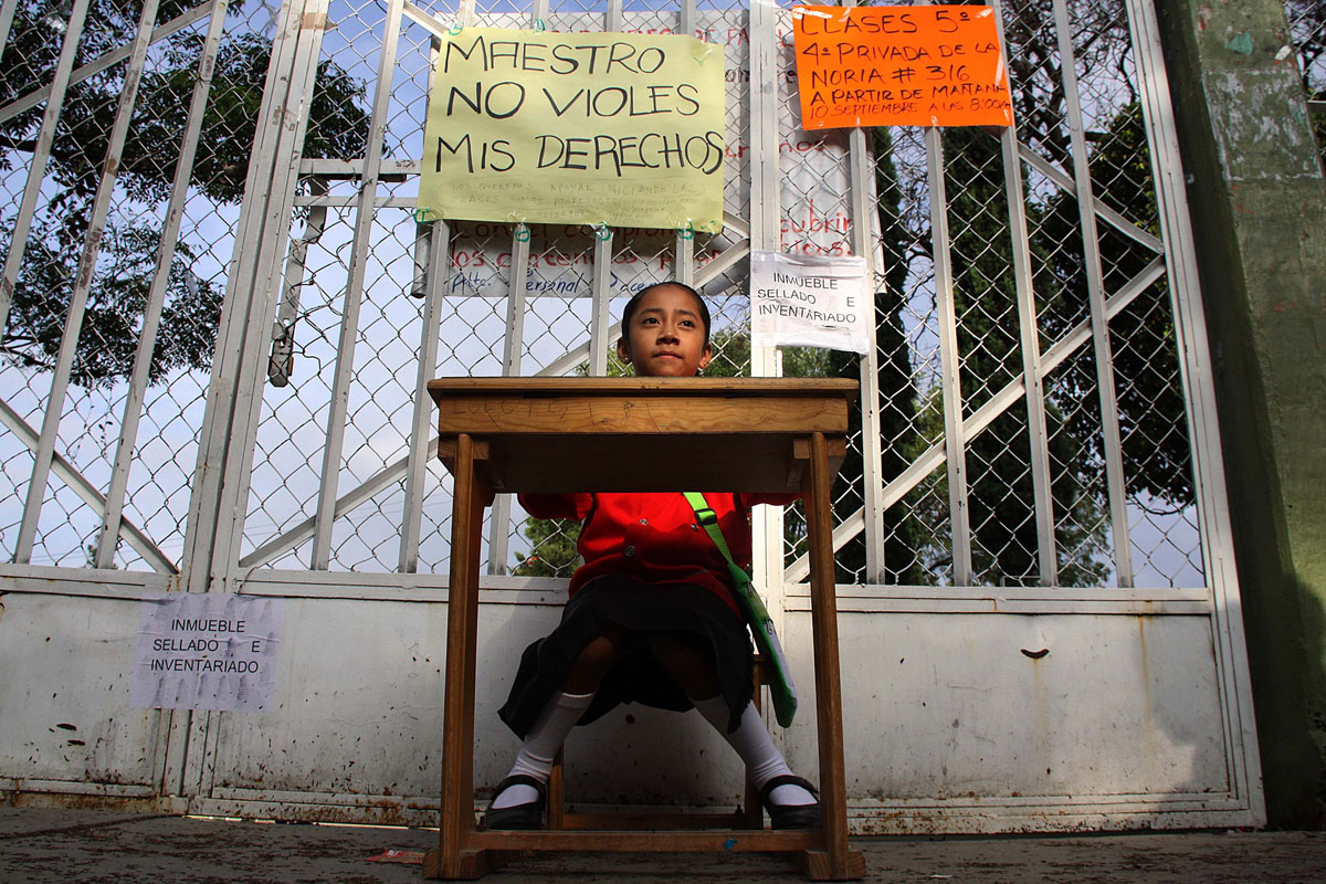  CNTE amenaza con paralizar clases en 5 estados