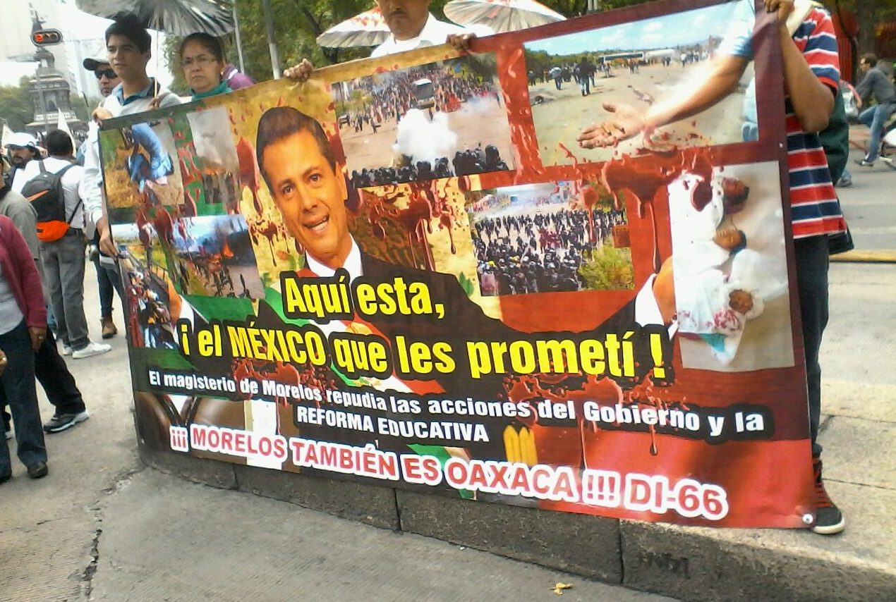  Demanda Coparmex al Poder Ejecutivo por permitir bloqueos de CNTE