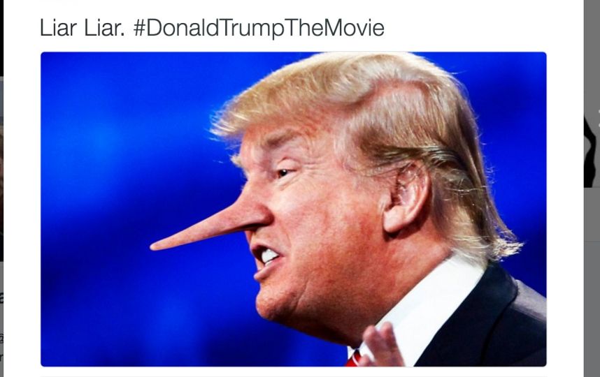  Con hashtag, se burlan en redes sociales de Trump haciéndole una película