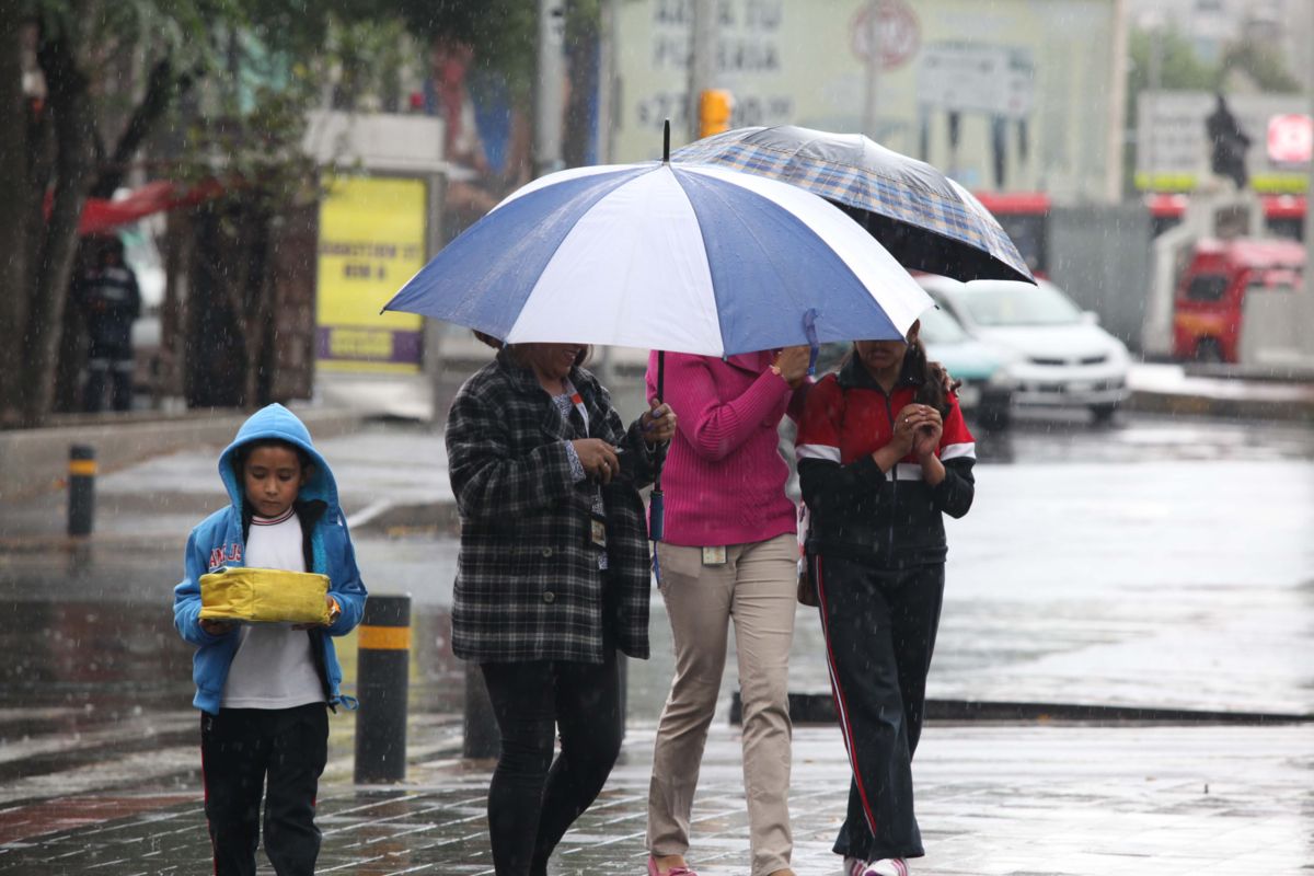  Lluvias continuarán en la mayor parte del país