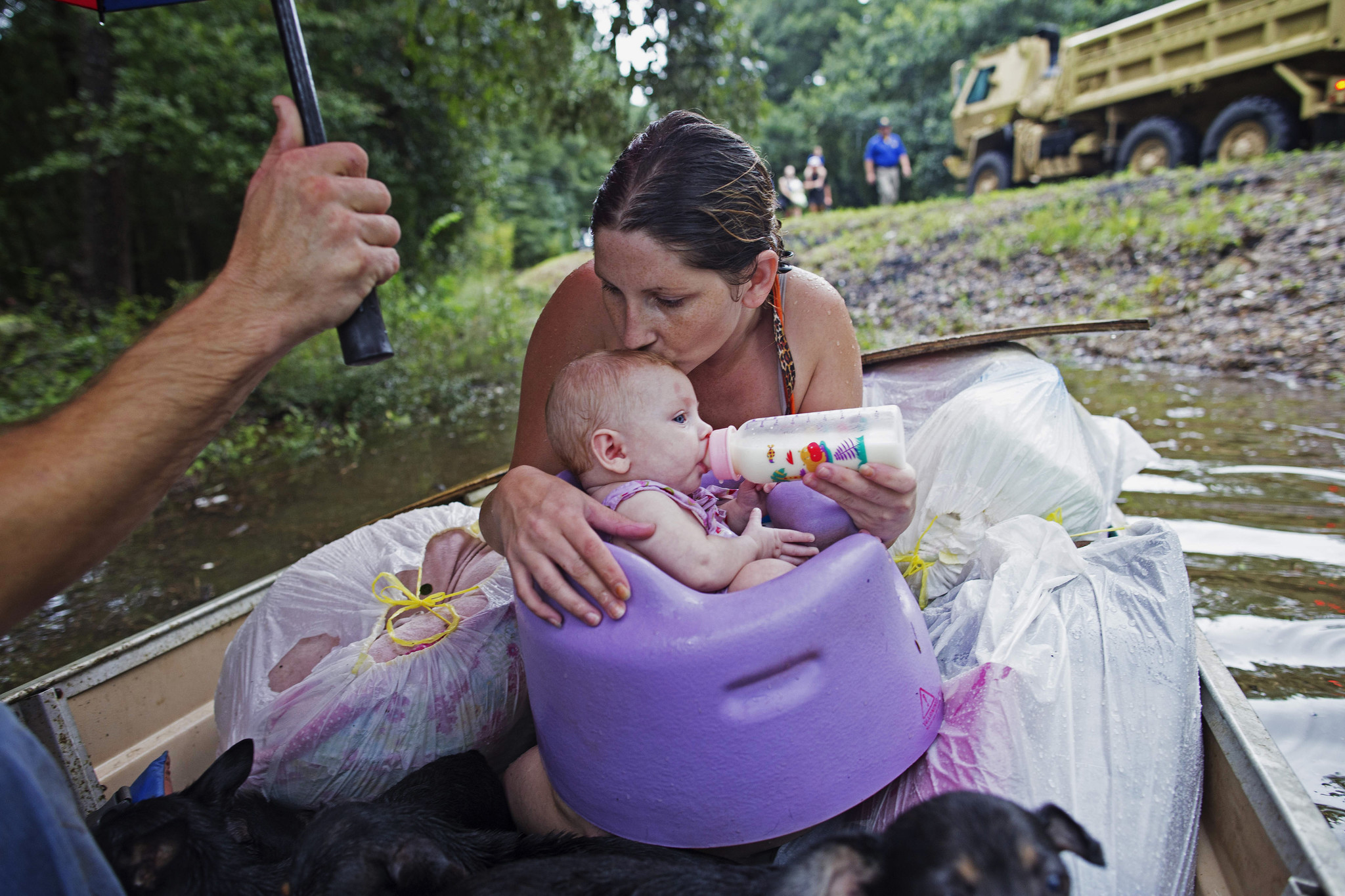  Inundaciones en Louisiana, el peor desastre; más que ‘Sandy’