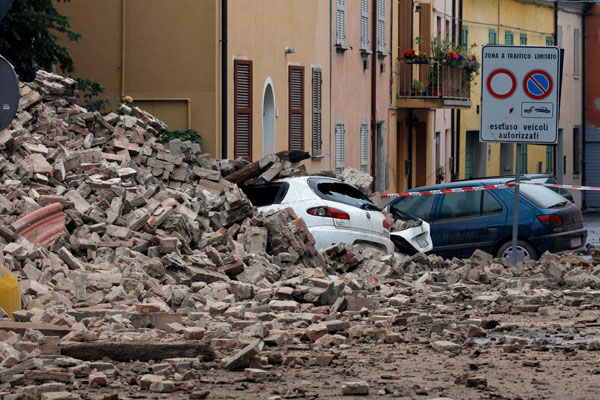  Suman ya 160 réplicas tras sismo en Italia