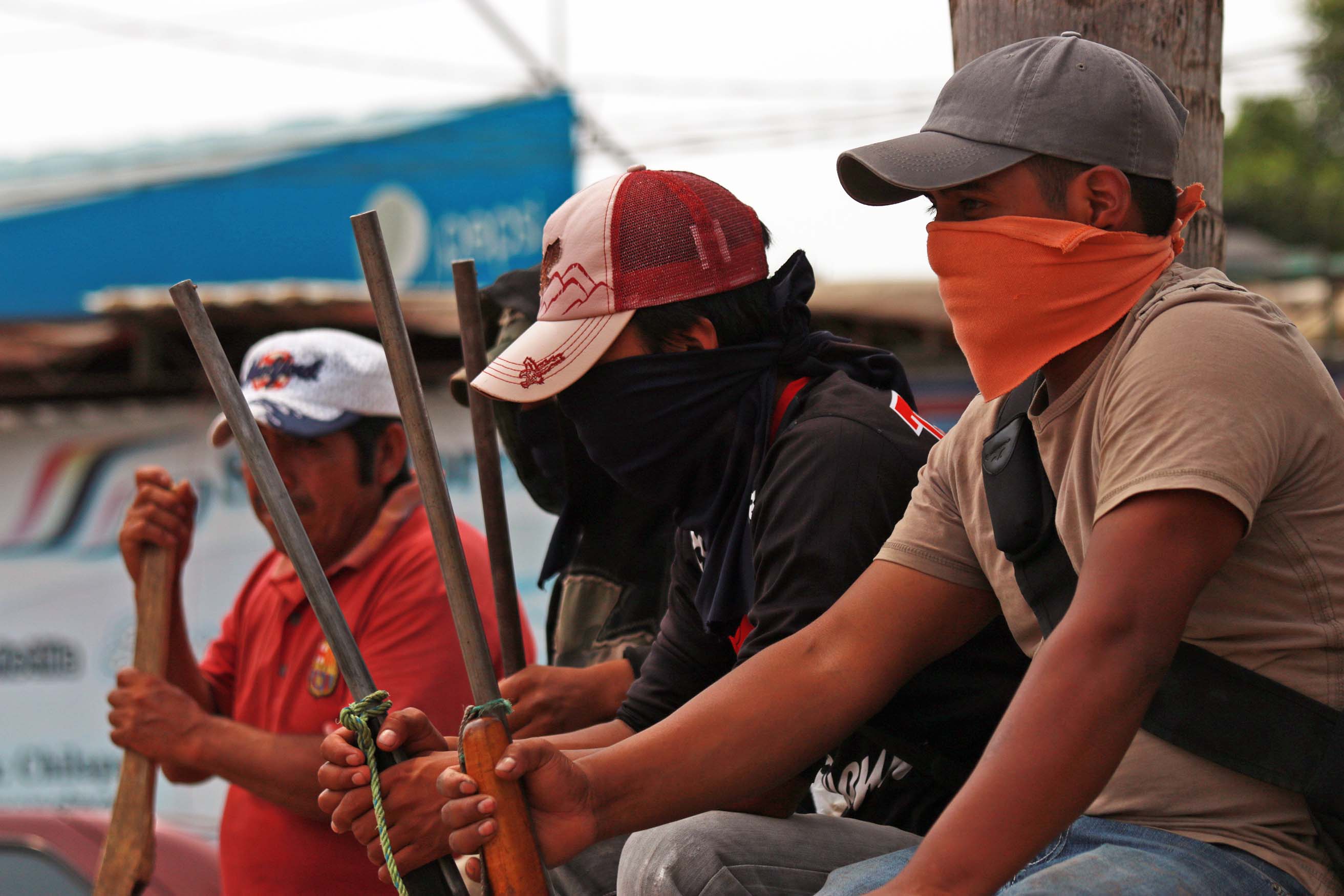  Civiles armados se instalan en las entradas a Chilapa
