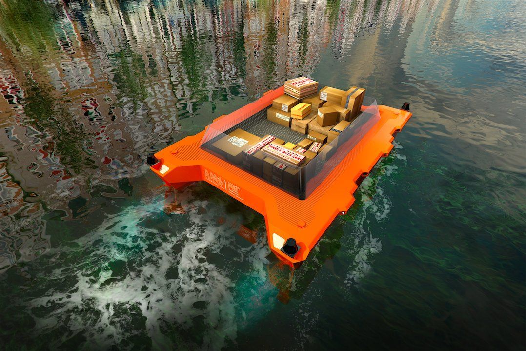  En 2017 navegarán los primeros barcos robot en canales de Ámsterdam