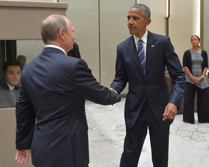  Obama y Putín se reúnen; ordenan destrabar alto al fuego en Siria