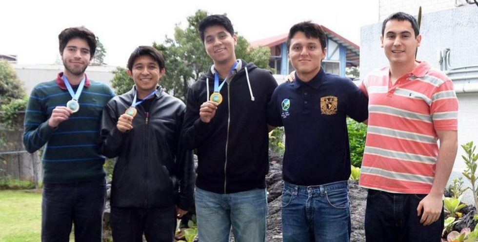  Estudiantes de la UNAM ganan oro en competencia de matemáticas en Brasil