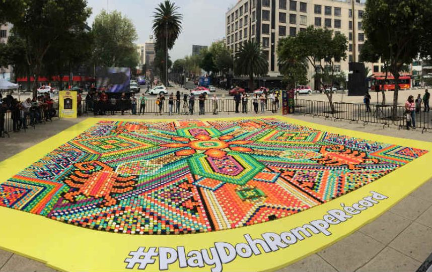  Play-Doh logra Récord Guinness para México