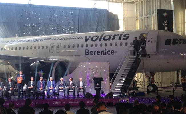  Volaris estrena el avión más moderno de México