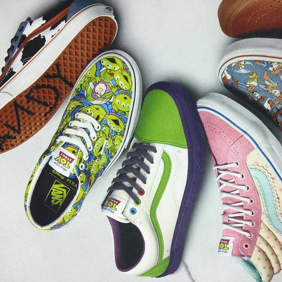  Vans lanza línea de tenis con diseño de Toy Story